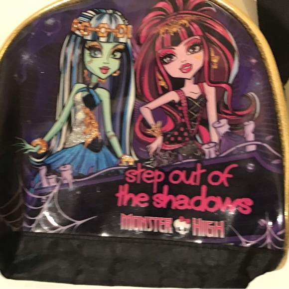 Monster high vintage step out of the shadows crossbody mini bag w glitter deets - Picture 11 of 14